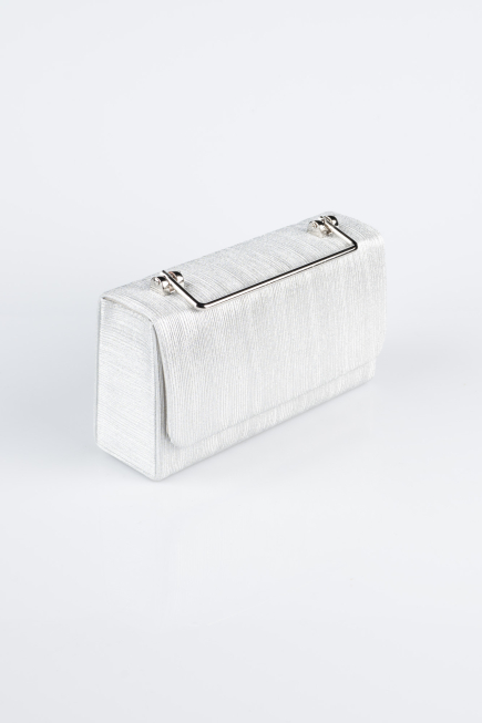 Kästchen-Tasche Silber KC421