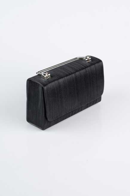 Kästchen-Tasche Schwarz KC421
