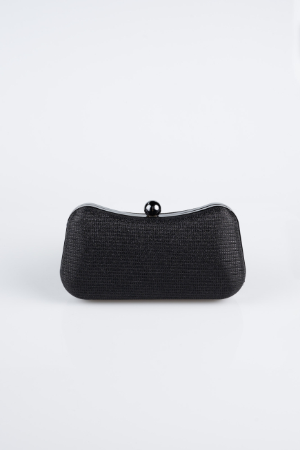 Abendtaschen Glitzernd Schwarz KC249