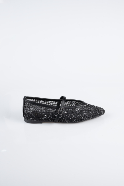 Party-Schuhe File Schwarz AB2110