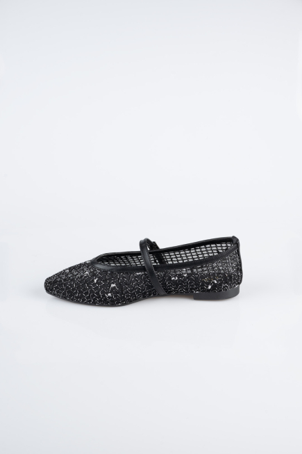 Party-Schuhe File Schwarz AB2110