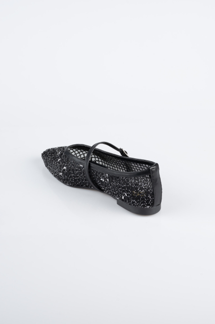 Party-Schuhe File Schwarz AB2110