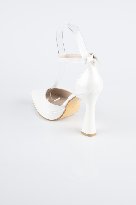 Party-Schuhe Leder Perlmutt AB2111