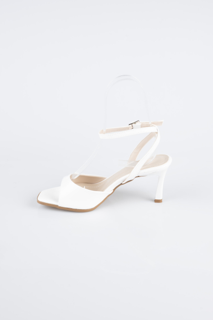 Party-Schuhe Lackleder Weiß AB2113