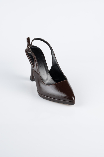 Party-Schuhe Haut Braun ABC2105