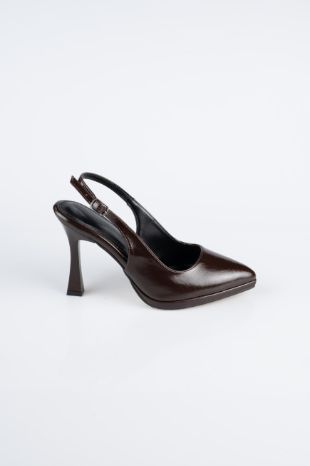 Party-Schuhe Haut Braun ABC2105