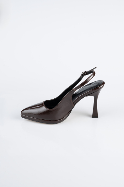 Party-Schuhe Haut Braun ABC2105