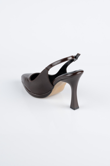 Party-Schuhe Haut Braun ABC2105
