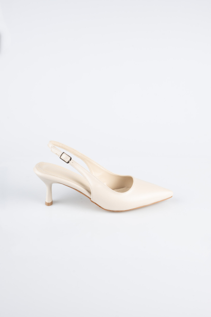 Stiletto Leder Hautfarben ABD2103