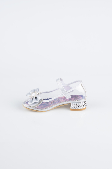 Kinderschuhe Haut Silber HR1031