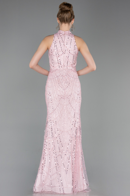 Puder Abendkleid Lang ABU4791