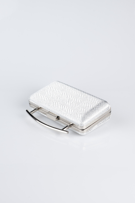 Abendtaschen Gemustert Silber SH861