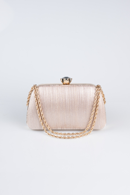 Abendtasche Laserschnitt Rosa SH860