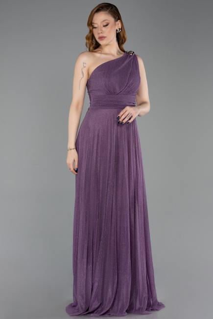 Abendkleid Lang Lavendel ABU6164