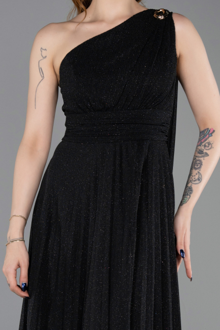 Abendkleid Lang Schwarz ABU6164