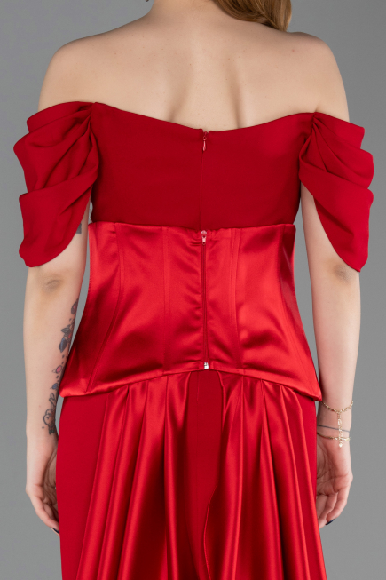 Abendkleid Lang Rot ABU6167