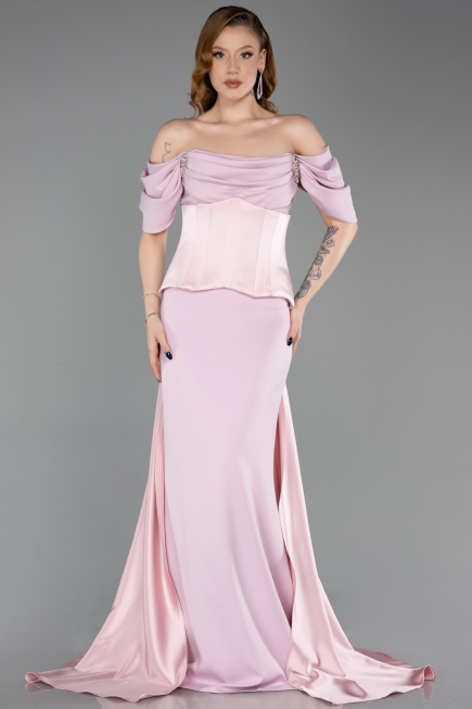 Abendkleid Lang Puder ABU6167