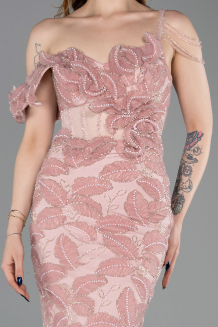 Abendkleid Lang Puder ABU6059