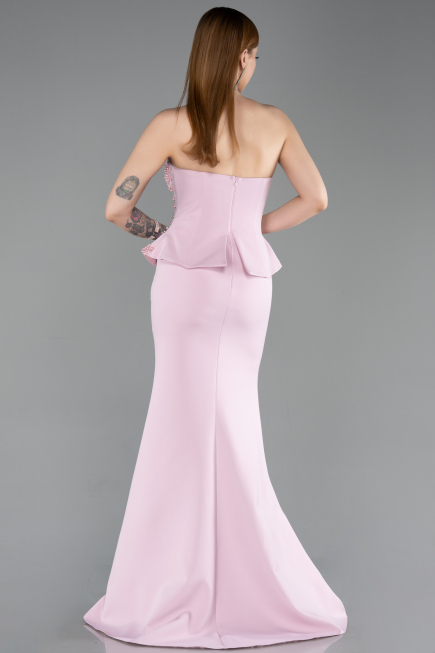 Abschlusskleid Lang Puder ABU6192