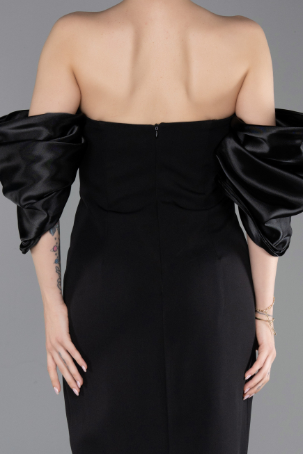Abendkleid Lang Schwarz ABU6204