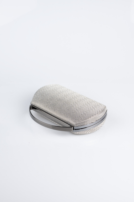 Abendtasche Platin V351