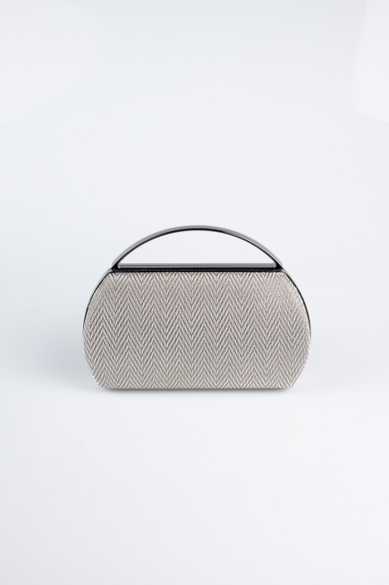Abendtasche Platin V351