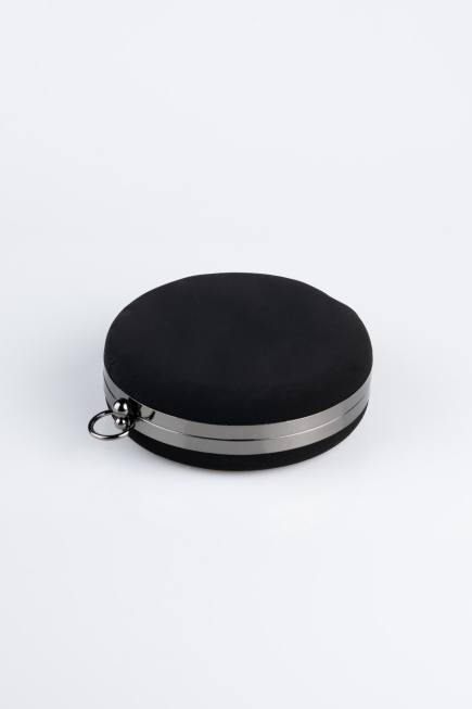 Abendtaschen Wildleder Schwarz SH841