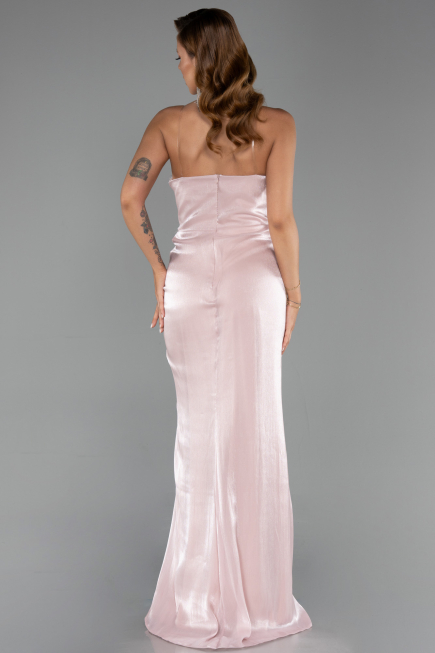 Abendkleid Lang Chiffon Puder ABU6336