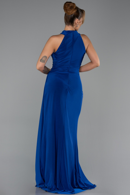 Abschlusskleid Lang Sächsischblau ABU5918