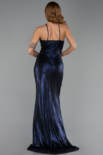 Abendkleid Lang Marineblau ABU6407