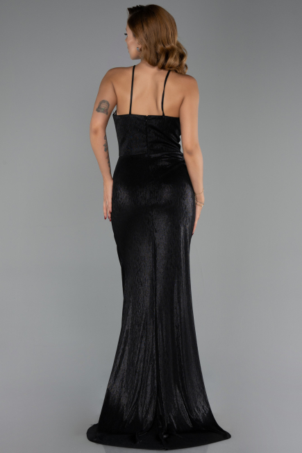 Abendkleid Lang Schwarz ABU6407