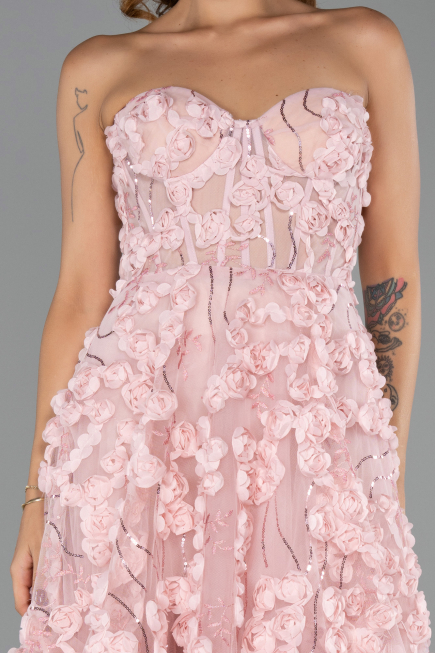 Abendkleid Lang Puder ABU6408