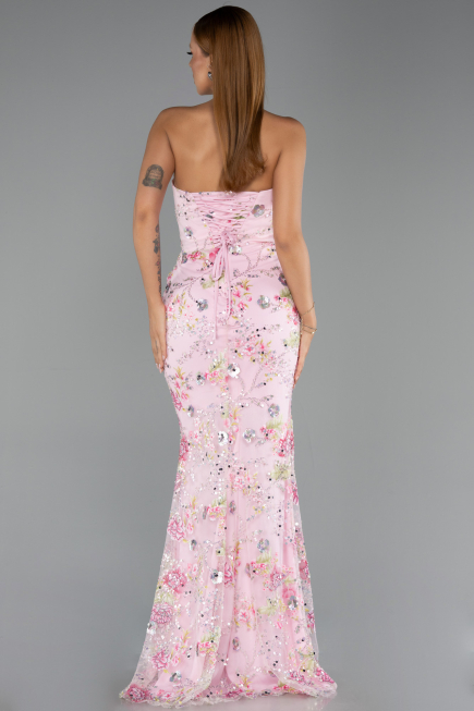 Abendkleid Lang Puder ABU6421
