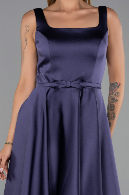 Partykleid Midi Satin Violette ABK2586