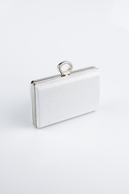Abendtasche Silber SH862