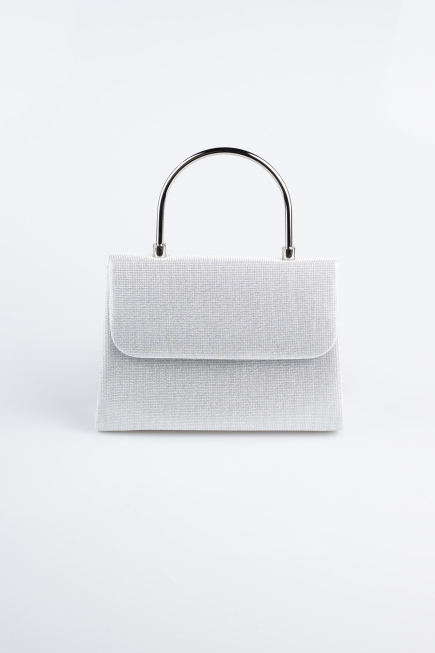 Abendtasche Silber SH864