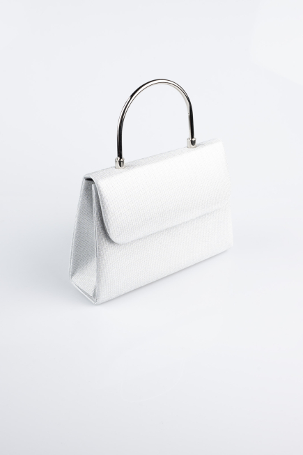Abendtasche Silber SH864