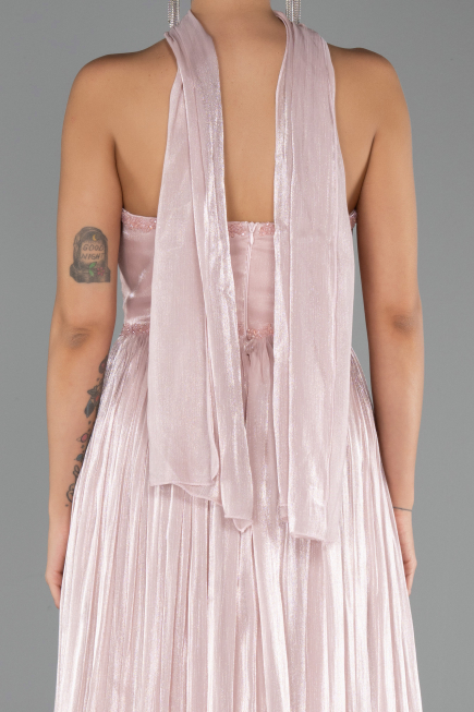 Abendkleid Lang Chiffon Puder ABU6531