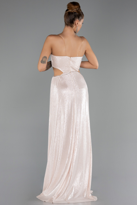 Abschlusskleid Lang Puder ABU6127