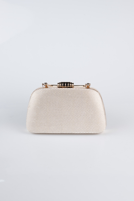 Abendtasche Gemustert Gold SH839