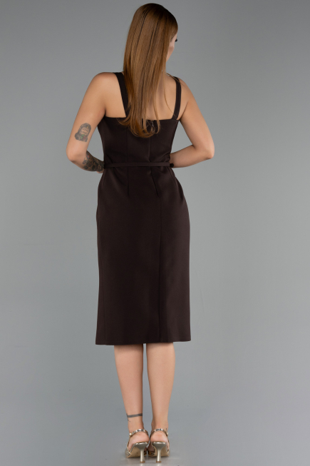Partykleid Midi Braun ABK2688