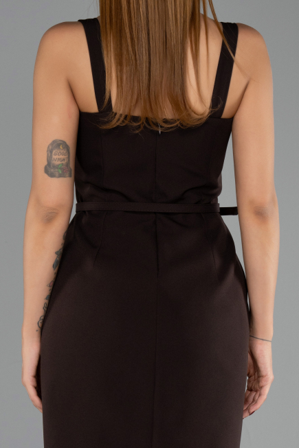 Partykleid Midi Braun ABK2688