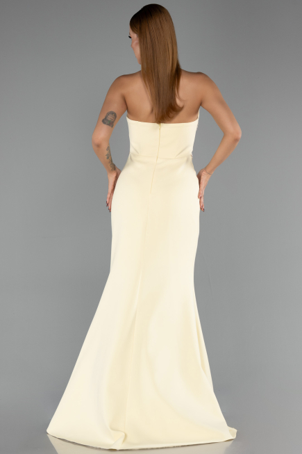 Abendkleid Lang Gelb ABU6327