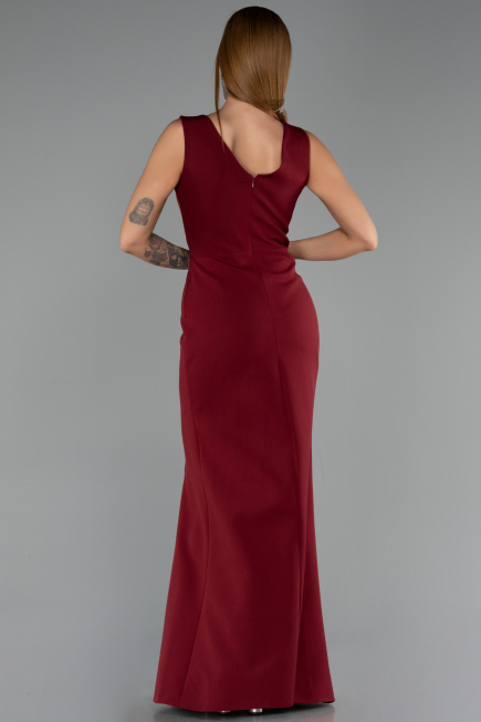 Abendkleid Lang Weinrot ABU6524
