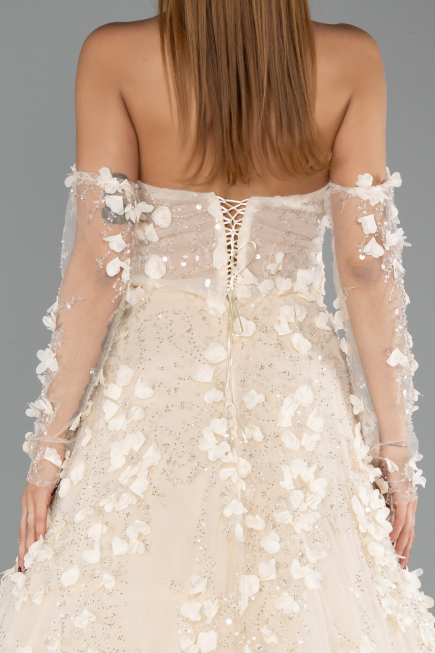 Abendkleid Lang Gold ABU5658