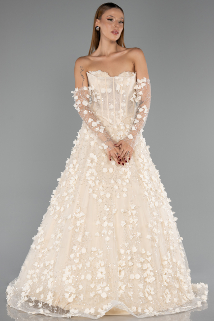 Abendkleid Lang Gold ABU5658