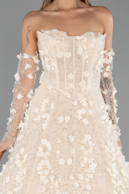 Abendkleid Lang Gold ABU5658