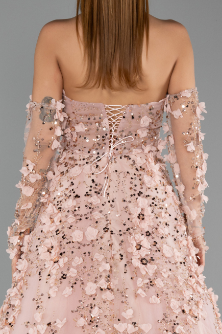 Abendkleid Lang Puder ABU5658