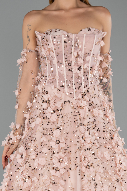 Abendkleid Lang Puder ABU5658