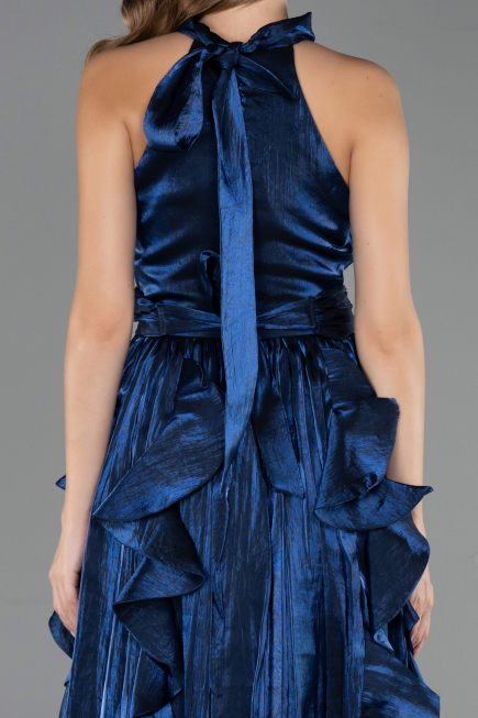 Abendkleid Lang Marineblau ABU6571
